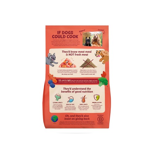 Edgard & Cooper Senior Grain Free Dry Dog Food Free-Run Chicken & Salmon