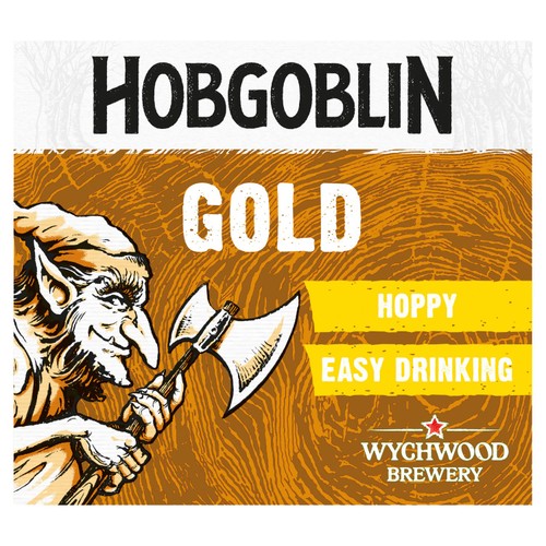 Hobgoblin Gold Ale Beer Bottle
