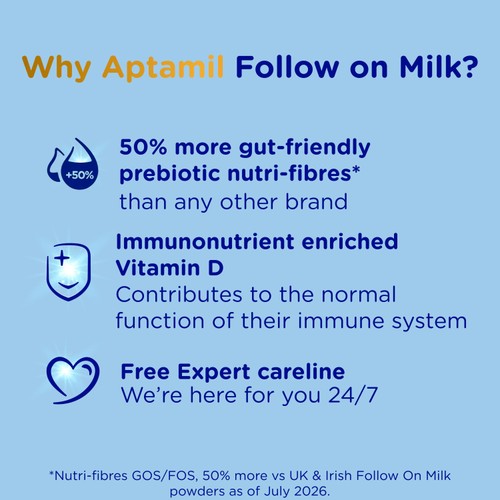 Aptamil 2 Follow On Baby Milk Formula Powder 6-12 Months