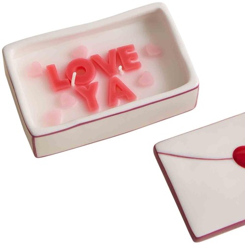M&S Love ya Ceramic Candle