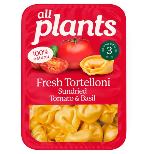 all plants Rich Sun-Dried Tomato & Basil Tortelloni