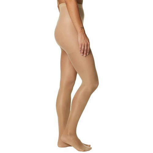 M&S Womens 15 Denier Medium Support Tights, Extra Large, Opaline