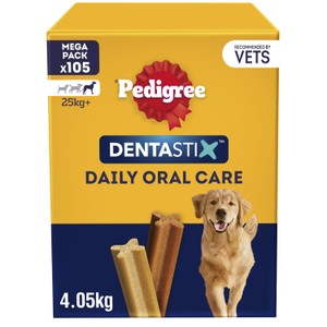 PEDIGREE® DENTASTIX™ Daily Dental Chews Large Dog Treats 105 Sticks
