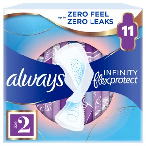 Always Ultra Sanitary Towels Long Size 2 Wings X11 Pads
