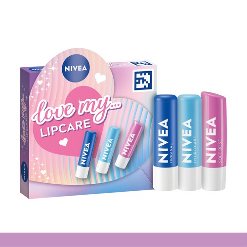NIVEA Love My Lipcare Gift Set