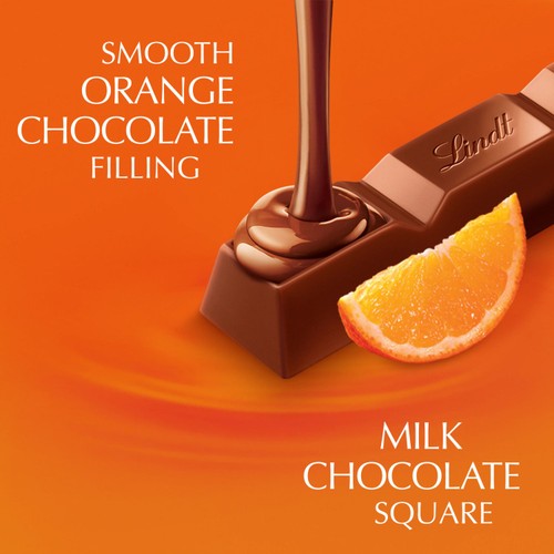 Lindt Lindor Milk Orange Chocolate Bar