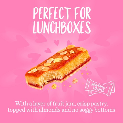 Mrs Crimble's Gluten Free Bakewell Slices