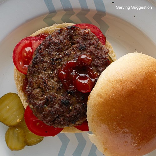 Ocado Frozen 4 British Beef Quarter Pounders