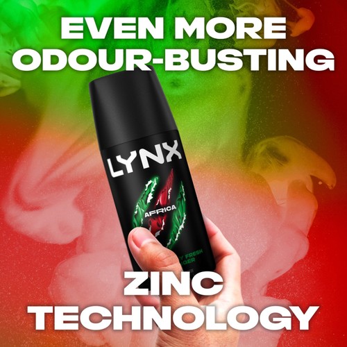 Lynx Africa Deodorant Bodyspray Travel Size