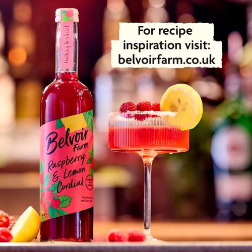Belvoir Raspberry & Lemon Cordial