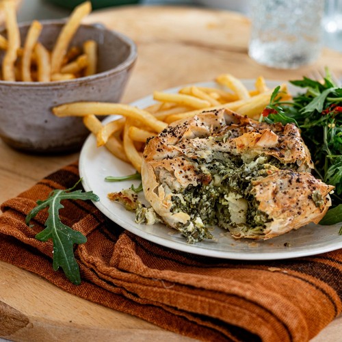 Pieminister The Greek Filo pie with Spinach, Feta, Lemon & Dill