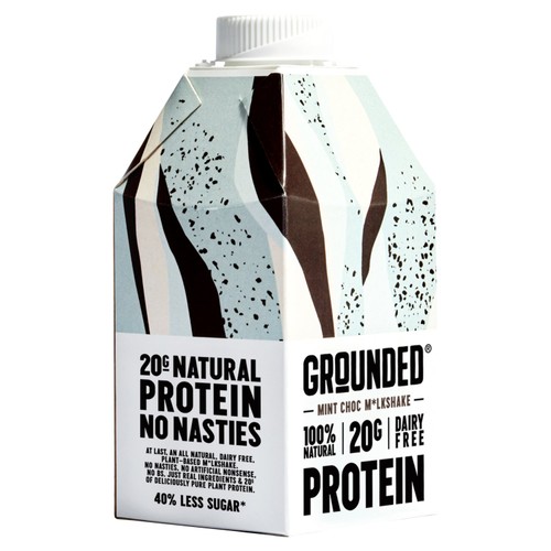 GROUNDED Mint Chocolate Plant Protein Shake