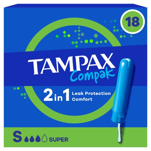 Tampax Compak Super Tampons