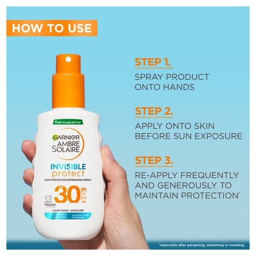 Ambre Solaire INVISIBLE PROTECT Spray SPF30