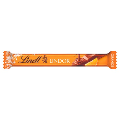 Lindt Lindor Milk Orange Chocolate Bar
