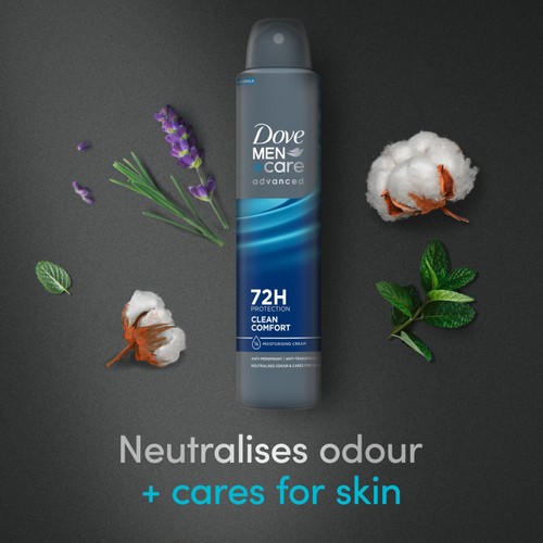 Dove Men+Care Advanced Antiperspirant Deodorant Clean Comfort