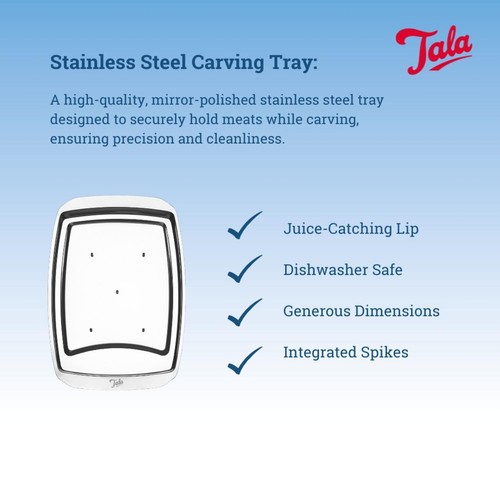 Tala Performance Stainless Steel Carving Tray