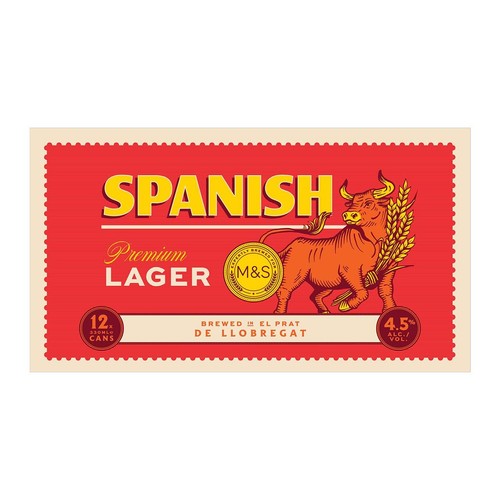 M&S Spanish Premium Lager