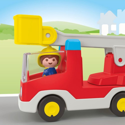 Playmobil 71683 JUNIOR - Ladder Unit Fire Truck