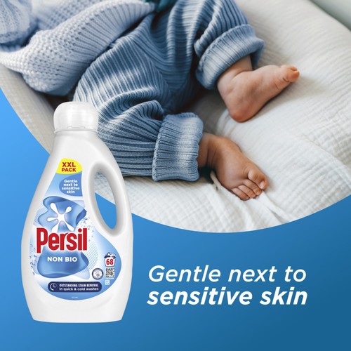 Persil Non Bio Laundry Detergent Washing Liquid 68 Washes