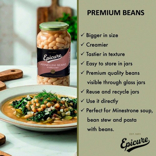 Epicure Cannellini Beans in Water