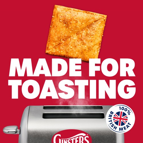 Ginsters Smoked Ham and Cheddar Pastry Toastie