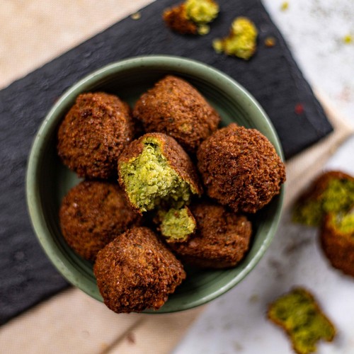 M&S 8 Aromatic Fresh Herb Falafels