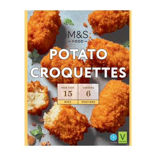 M&S 6 Potato Croquettes