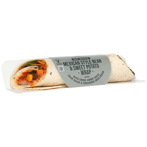 M&S Mexican Style Bean & Sweet Potato Wrap