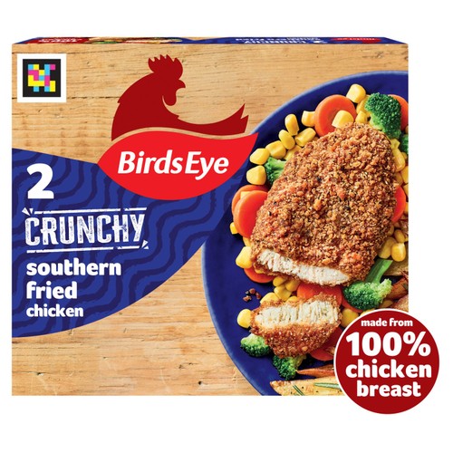 Birds Eye 2 Southern Fried Chicken in Breadcrumbs