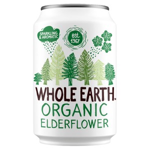 Whole Earth Organic Sparkling Elderflower