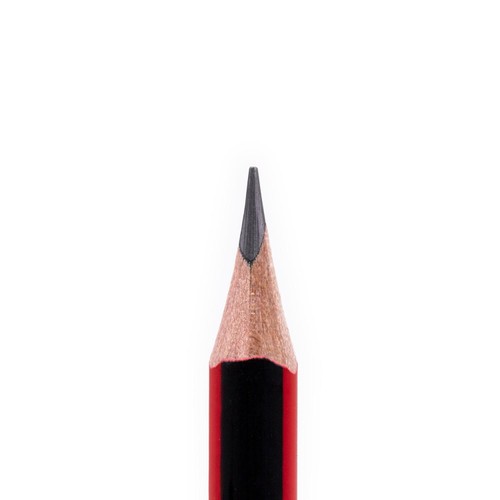 MILAN Box 12 HB triangular graphite pencils with eraser
