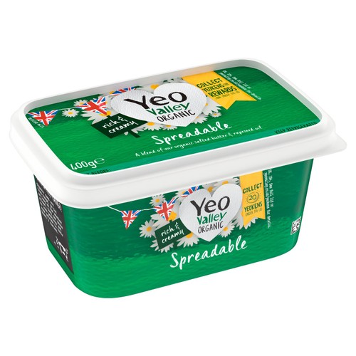 Yeo Valley Organic Spreadable Blend of Butter and Rapeseed Oil
