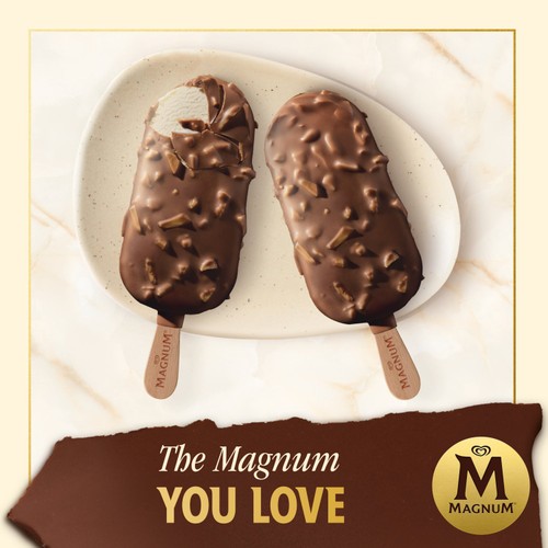 Magnum Almond Ice Cream Sticks