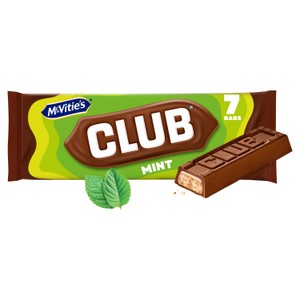 McVitie's Penguin Mint Biscuit Bars Multipack