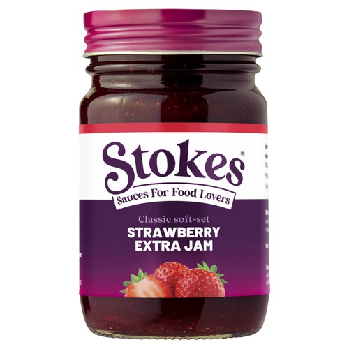 Stokes Strawberry Extra Jam
