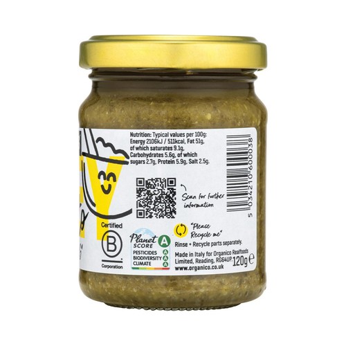 Realfoods Organic Genovese Pesto