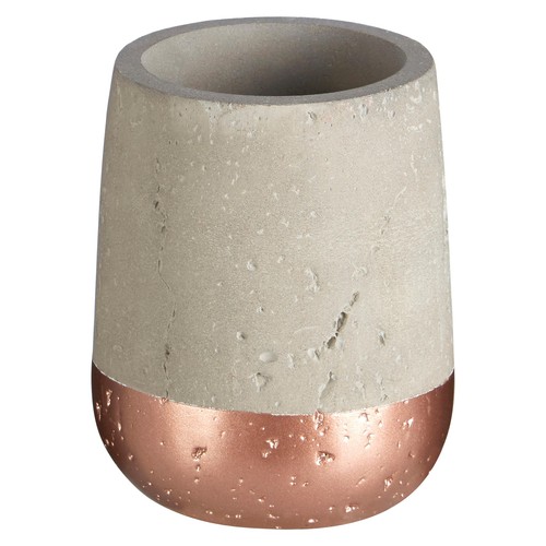 Premier Housewares Neptune Tumbler, Concrete and Copper