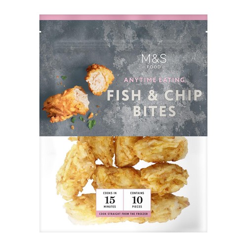 M&S 10 Fish & Chip Bites