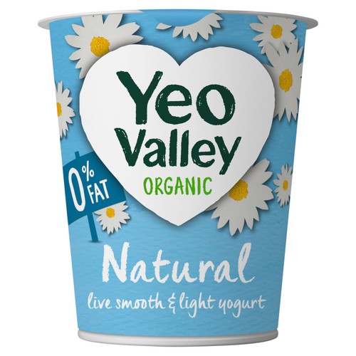 Yeo Valley Organic 0% Fat Natural Yoghurt