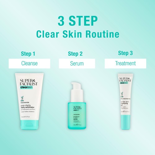 Super Facialist Clear Skin Pore Clarity Daily Exfoliator