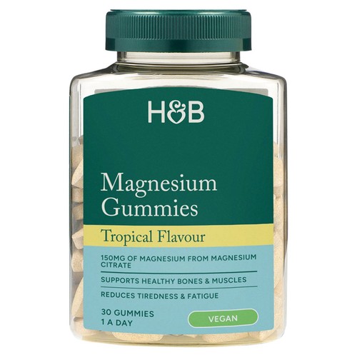Holland & Barrett Magnesium Citrate Tropical Flavour Gummies