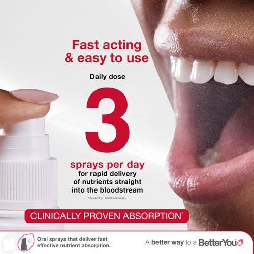 BetterYou Vitamin D & K2 Daily Oral Spray  
