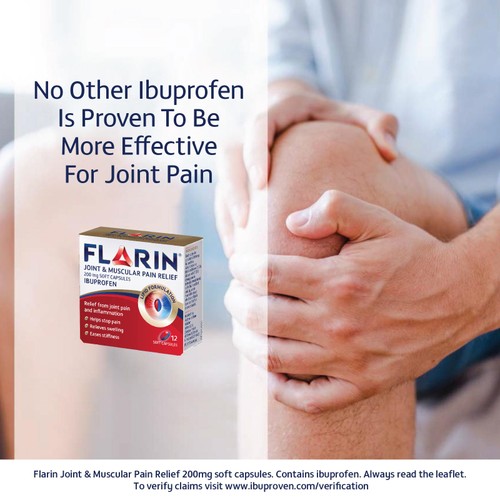 Flarin Joint & Muscular Pain Relief 200mg Capsules