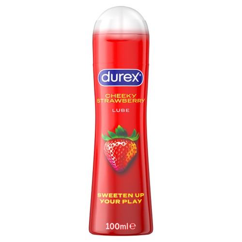 Durex Strawberry Lube Water Based Flavoured Edible