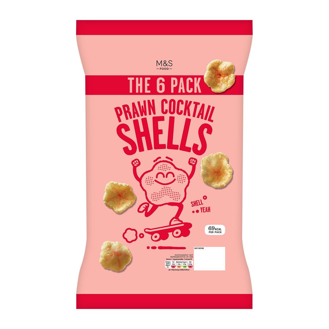 Micropolitan Shells M&S Prawn Cocktail Shells Multipack - Ocado