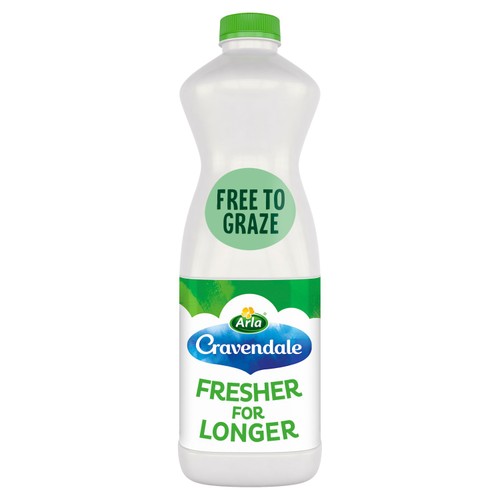 Cravendale Filtered Fresh Semi Skimmed Milk 1L Fresher for Longer