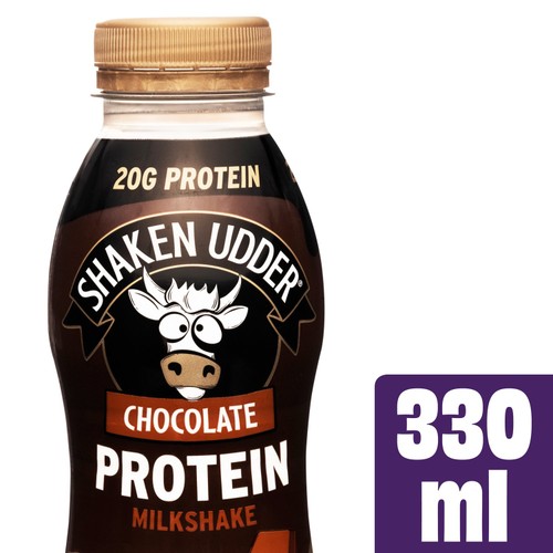 Shaken Udder Chocolate Flavoured Protein Milkshake