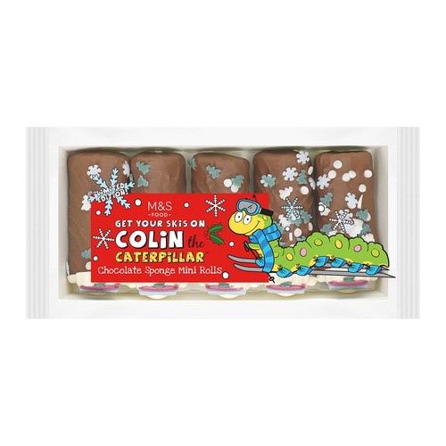 M&S Get Your Skis On Colin the Caterpillar