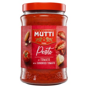 Mutti Sundried Tomato & Parmesan Red Pesto Pasta Sauce